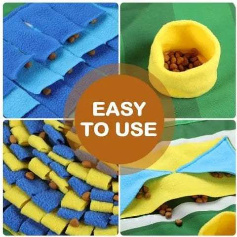 Pet Sniffing Mat – Enrichment Blanket for Dogs & Cats
