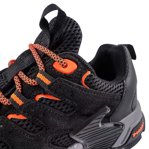 Lightweight Low-Cut Hiking Shoes for Men - Waterproof Breathable Outdoor Sneakers