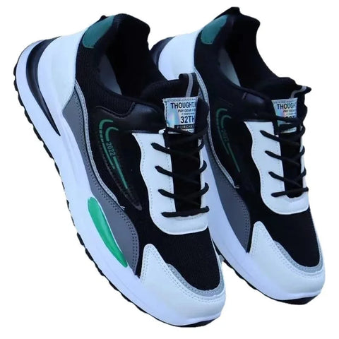 Men's New Design Summer Sports Sneakers PVC Mesh Breathable Shoes with Casual Toe Fashionable PVC Insole Running Winter Season