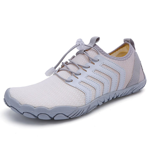 KJ Fly Knit Breathable Water Shoes - Non-Slip Barefoot Beach Pool Trail Sneakers