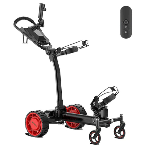 ESWING US Warehouse 500W Electric Golf Cart  Remote Control Golf Push Trolley  Folding Electric Golf Caddy