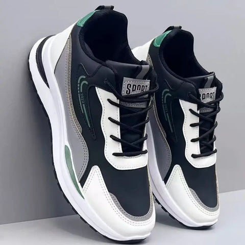 Men's New Design Summer Sports Sneakers PVC Mesh Breathable Shoes with Casual Toe Fashionable PVC Insole Running Winter Season