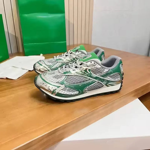 Product Fashion Sneakers for Men and Women New Designer High Quality Lighted Lace-Up Soft New Toe Style BV Running Shoes