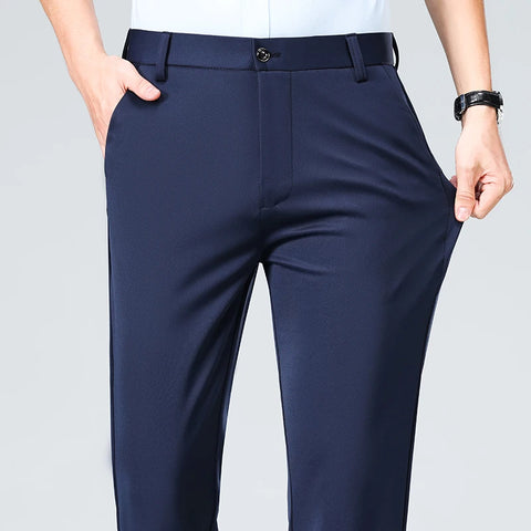 Men's Formal Suit Pants – Business Casual Dress Trousers