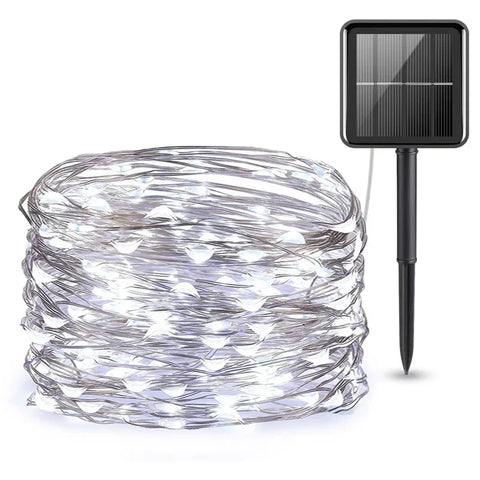 LED Solar Fairy String Lights – Waterproof Outdoor Garden Lights