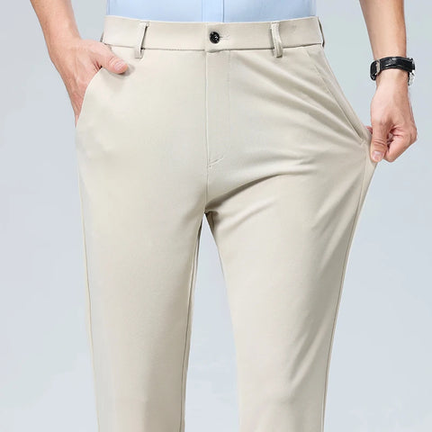 Men's Formal Suit Pants – Business Casual Dress Trousers