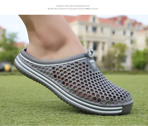 Men's Pool Sandals – Slip-On Garden Clogs & Water Shoes for Men & Women