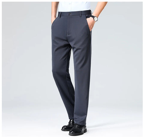Men's Formal Suit Pants – Business Casual Dress Trousers