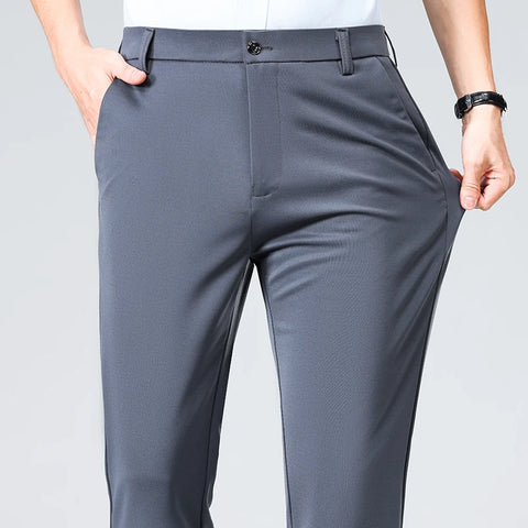 Men's Formal Suit Pants – Business Casual Dress Trousers