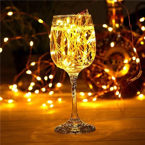 LED Solar Fairy String Lights – Waterproof Outdoor Garden Lights