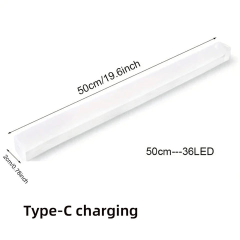 Motion Sensor Night Light – USB Rechargeable Wireless LED for Bedroom & Stairs