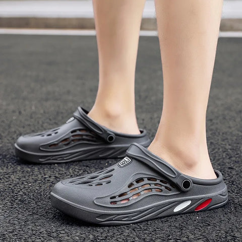 Plus Size Men's Clogs – Lightweight EVA Garden & Beach Sandals (Sizes 36-49)