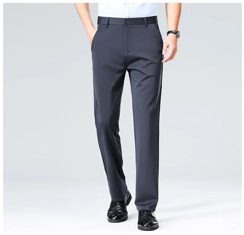 Men's Formal Suit Pants – Business Casual Dress Trousers