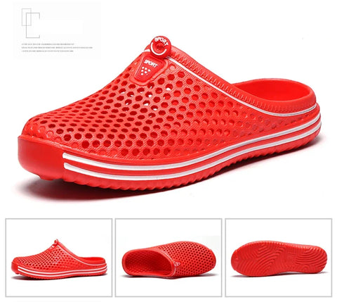 Men's Pool Sandals – Slip-On Garden Clogs & Water Shoes for Men & Women