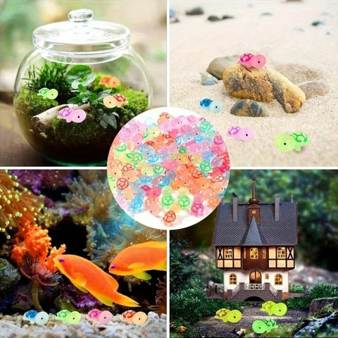 Glow-in-the-Dark Mini Resin Animals – Fairy Garden Blind Bag Gift
