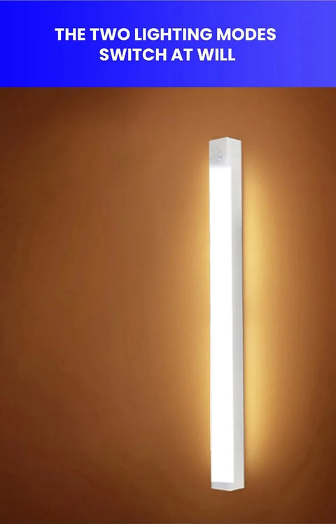 Motion Sensor Night Light – USB Rechargeable Wireless LED for Bedroom & Stairs