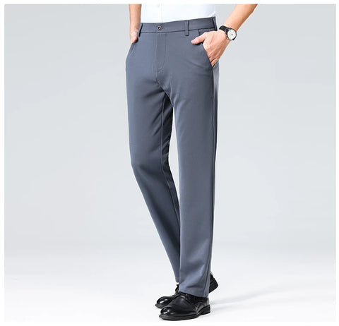 Men's Formal Suit Pants – Business Casual Dress Trousers