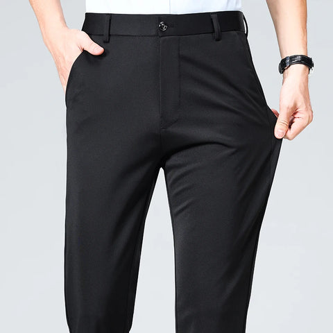 Men's Formal Suit Pants – Business Casual Dress Trousers