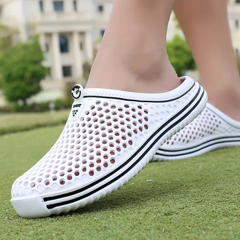 Men's Pool Sandals – Slip-On Garden Clogs & Water Shoes for Men & Women