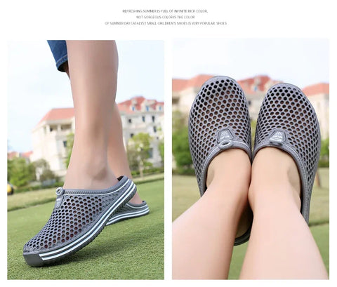 Men's Pool Sandals – Slip-On Garden Clogs & Water Shoes for Men & Women