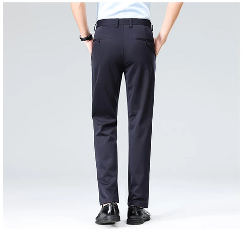 Men's Formal Suit Pants – Business Casual Dress Trousers