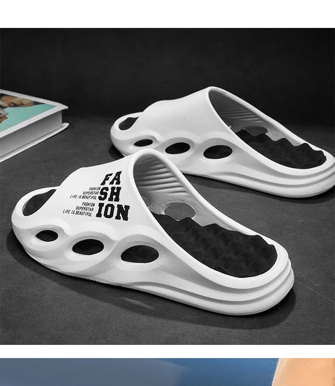 Men's Massage Slippers – Thick Non-Slip Sole Beach Flip Flops