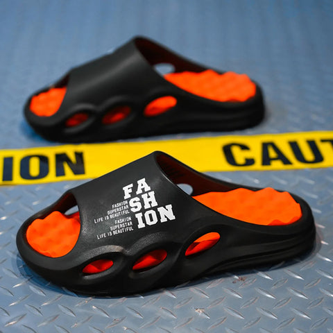 Men's Massage Slippers – Thick Non-Slip Sole Beach Flip Flops