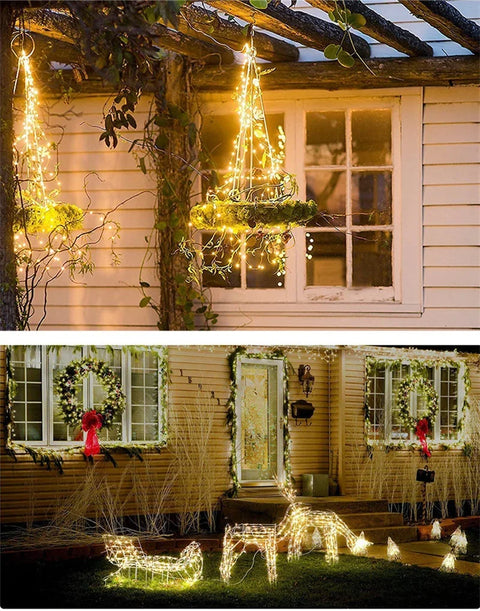 LED Solar Fairy String Lights – Waterproof Outdoor Garden Lights