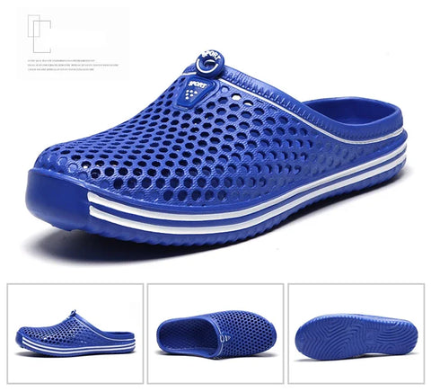 Men's Pool Sandals – Slip-On Garden Clogs & Water Shoes for Men & Women