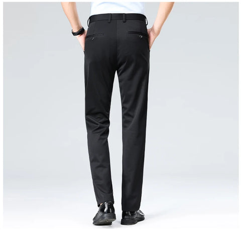 Men's Formal Suit Pants – Business Casual Dress Trousers