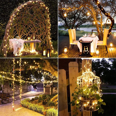 LED Solar Fairy String Lights – Waterproof Outdoor Garden Lights