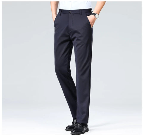 Men's Formal Suit Pants – Business Casual Dress Trousers