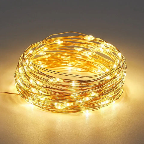 LED Solar Fairy String Lights – Waterproof Outdoor Garden Lights