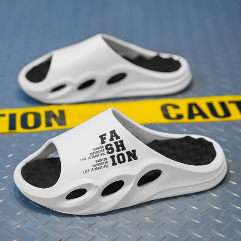 Men's Massage Slippers – Thick Non-Slip Sole Beach Flip Flops