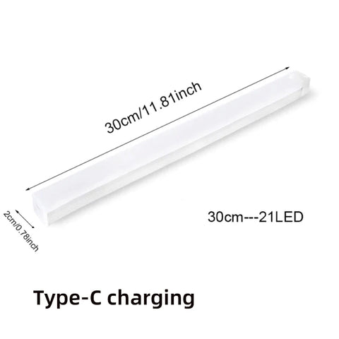 Motion Sensor Night Light – USB Rechargeable Wireless LED for Bedroom & Stairs