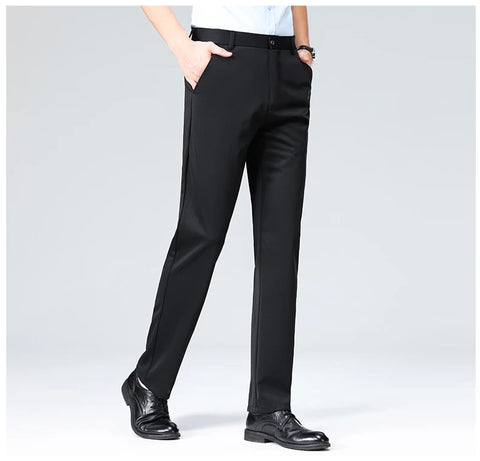 Men's Formal Suit Pants – Business Casual Dress Trousers