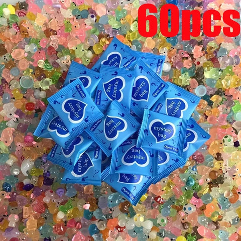 Glow-in-the-Dark Mini Resin Animals – Fairy Garden Blind Bag Gift
