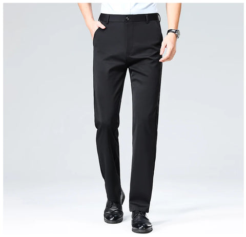 Men's Formal Suit Pants – Business Casual Dress Trousers