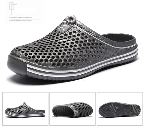 Men's Pool Sandals – Slip-On Garden Clogs & Water Shoes for Men & Women