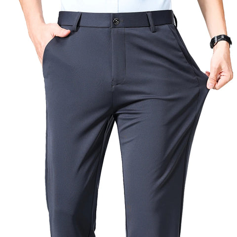 Men's Formal Suit Pants – Business Casual Dress Trousers
