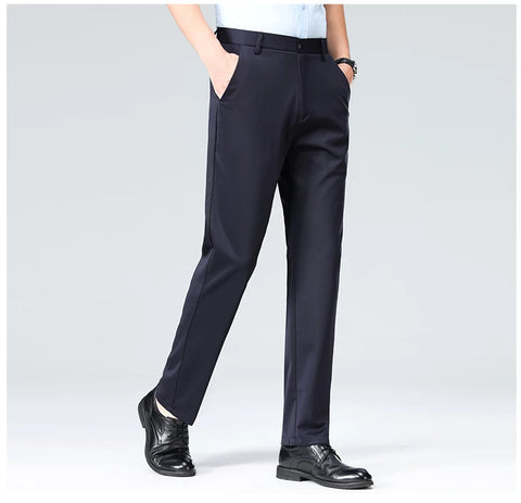 Men's Formal Suit Pants – Business Casual Dress Trousers