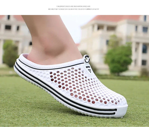 Men's Pool Sandals – Slip-On Garden Clogs & Water Shoes for Men & Women