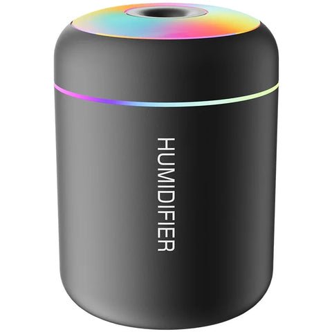 Mini USB Air Humidifier – Aroma Diffuser with LED Night Light