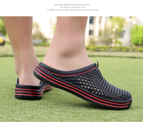 Men's Pool Sandals – Slip-On Garden Clogs & Water Shoes for Men & Women