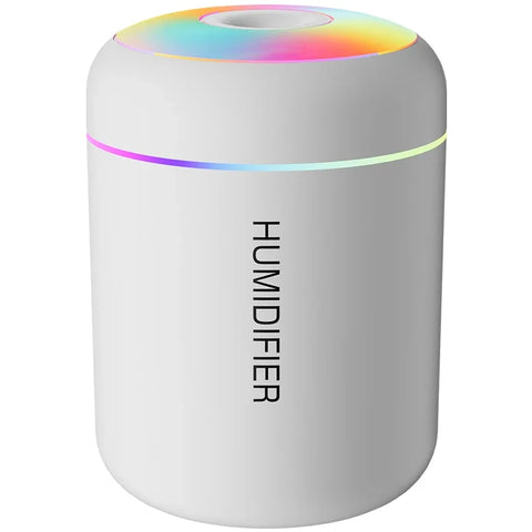 Mini USB Air Humidifier – Aroma Diffuser with LED Night Light