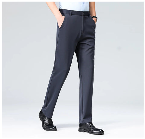 Men's Formal Suit Pants – Business Casual Dress Trousers
