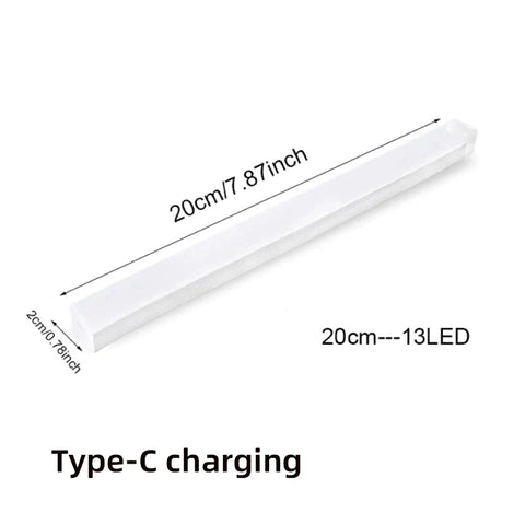 Motion Sensor Night Light – USB Rechargeable Wireless LED for Bedroom & Stairs