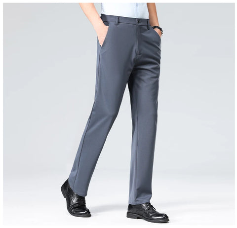 Men's Formal Suit Pants – Business Casual Dress Trousers