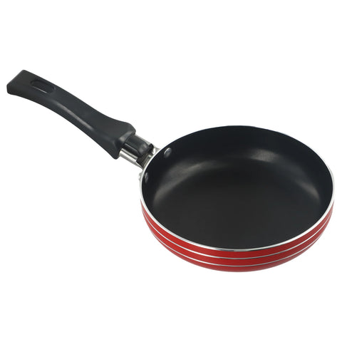 Mini Non-Stick Frying Pan - Stainless Steel Egg Frypan 12cm 14cm 16cm