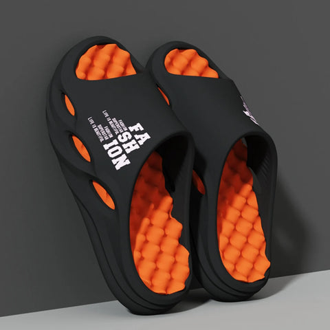 Men's Massage Slippers – Thick Non-Slip Sole Beach Flip Flops